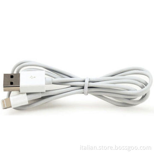 High quality iPhone 5 USB cable, data and sync fast with CE, RoHS marks